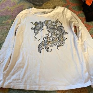 Sparkly unicorn shirt